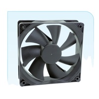 Ventilateur axial silencieux industriel 60-120mm 12V 24V 36V à haute pression statique 130CFM, ventilateur de refroidissement PWM pour serveur/centre de données OEM ODM