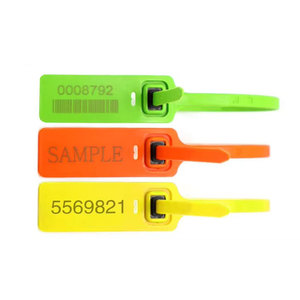 Sceau plastique haute sécurité Yuedun YDPS023 avec numéro de série personnalisé et code-barres, résistance à <span class=keywords><strong>la</strong></span> traction >200N, diamètre 7mm, gravé au laser/estampé à chaud - Product Image 1