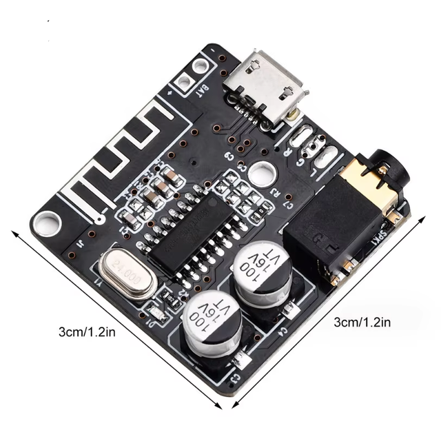 VHM-314 Car Mp3 Blue Tooth Audio Receiving and Decoding Board 5.0 Lossless Audio Amplifier Board Module