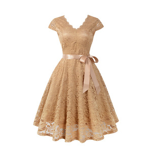 <span class=keywords><strong>Robe</strong></span> <span class=keywords><strong>de</strong></span> <span class=keywords><strong>soirée</strong></span> rose tendance pour demoiselle d'honneur, vente en gros, style jeune vintage décontracté, simple et très demandée - Product Image 2