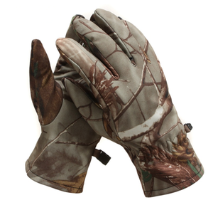 Gants softshell imperméables DFG929 ACU Ruins Python gris camouflage 3D arbre d'érable, isolation thermique hivernale - Product Image 2