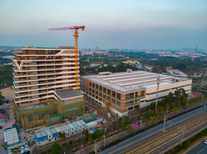 Bangunan Struktur Baja Besar Berkekuatan Tinggi Gaya Desain Cina untuk Aplikasi Bengkel, Rumah Pertanian, Garasi, dan Gudang - Product Image 2