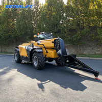 Produit phare : Chariot télescopique compact rotatif diesel 4x4 de 3, 4, 5 tonnes et 7 m pour travaux de construction