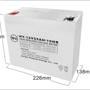 Batería de <span class=keywords><strong>Gel</strong></span> de Plomo-Ácido para Sistema Solar de 12v 55ah 65ah 75ah 100ah 150ah 200ah - Product Image 1