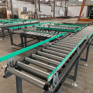 Konveyör etrafında dönen motorlu palet makaralı konveyör palet platformu zincirli konveyör - Product Image 5