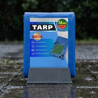 Bâche enroulable YRH Factory en PVC robuste, imperméable et résistante à la pluie, en matériau vierge de haute qualité, pour camping et camion, enduite de PE