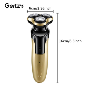 เครื่องโกนหนวดอัจฉริยะสำหรับผู้ชาย พกพาสะดวก ใช้พลังงาน USB โครงสร้างแบบลอยตัวใหม่ ใบมีดสามใบ สำหรับใช้ในบ้าน สำหรับผู้ชายทุกคน - Product Image 2