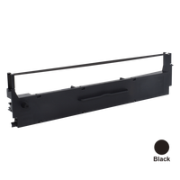 Cartouche de ruban noir LQ310 12,7 mm x 14 m compatible avec l'imprimante matricielle EP-SON LQ-310 S015639 S015634
