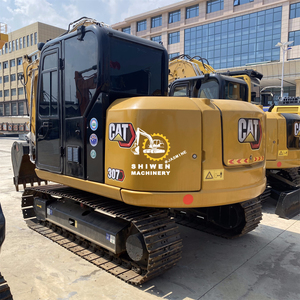 Excavadora usada Cat307, miniexcavadora hidráulica Caterpillar de 7 toneladas, motor turbo Cat C2.4 DI, Cat307GC, Cat306, Cat306E2 - Product Image 3