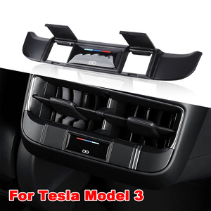 CNSPEED Tesla Model 3 Rear Air Vent USB Cover ABS <b>Plastic</b> Modern Style Protection Trim - Product Image 3