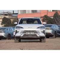 Подержанный автомобиль PHEV автоматический 2WD 2021 BYD Song PLUS DM-i Smart Driving Edition 112 км Премиум выпуск 6 подушек безопасности TPMS Auto A/C ACC + LCC
