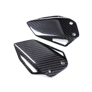 Plaque de protection de talon en fibre de carbone sèche ZHONGHONG pour repose-pieds Yamaha MT-09 MT-09 SP 2024-2026 Noir Accessoires Moto Garantie 180 Jours - Product Image 3