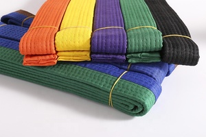 <span class=keywords><strong>Ceinture</strong></span> de sport colorées pour <span class=keywords><strong>taekwondo</strong></span> judo karaté, haute qualité - Product Image 4