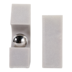 Fermalibri Scultorei Moderni con Accento Sferico in Metallo, Decorazione per Ufficio, Scrivania, Casa e Biblioteca - Product Image 4
