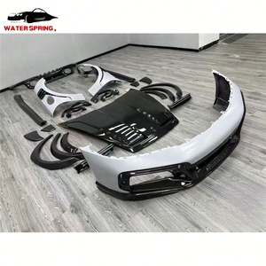 Kit de Carrocería de Fibra de Carbono Seca de Alta Calidad para <span class=keywords><strong>Porsche</strong></span> 911 911.1 992.1 992.2, Mejora para TE-CHART GT, Parachoques, Kit de Carrocería Ancha - Product Image 4