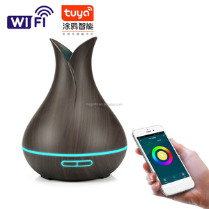 <span class=keywords><strong>Difusor</strong></span> ultrasónico decorativo para el hogar humidificador de aire aromático con Wifi <span class=keywords><strong>difusor</strong></span> de aceites esenciales para Yoga - Product Image 1