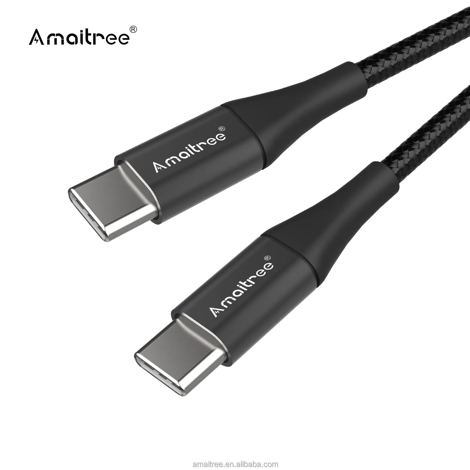 AmaitreeA66サプライヤー直販1.2MタイプC急速充電データケーブルiPhone用USBデータケーブル充電器