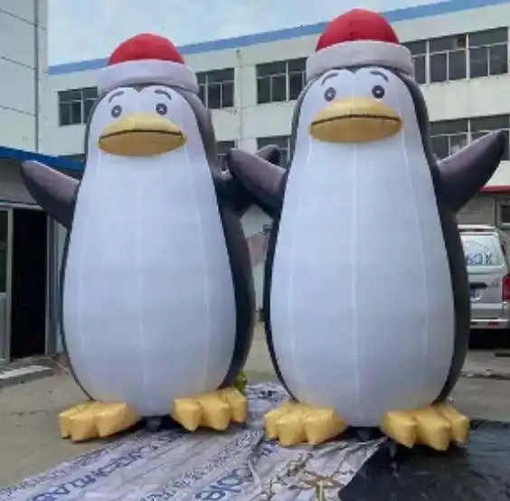 Helen Christmas Inflatables Decorations Penguin Outdoor Inflatable Christmas Decorations