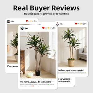 ต้นปาล์มซาโก้ประดิษฐ์ขนาดเล็กสำหรับตกแต่งโต๊ะทำงานที่บ้านหรือสำนักงาน - Product Image 6