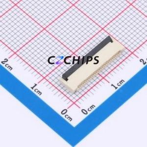 HW0520010-282R-001 FFC/FPC Connector SMD,P=0.5mm,Horizontal Mount Connector Flip Cover Type Double Side Contact / Top Bottom - Product Image 1