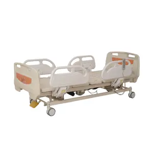 Equipamento médico de móveis de hospital, clínica vibratória ajustável icu hospital elétrico cama 5 função