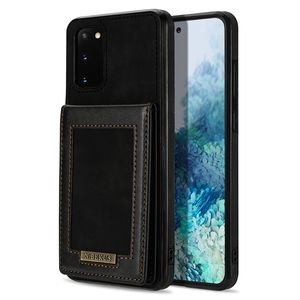 Funda tipo billetera con tapa de cuero PU de negocios para <span class=keywords><strong>Samsung</strong></span> para Galaxy S25 S22 Ultra teléfonos móviles ranura para tarjeta características de protección contra caídas - Product Image 1