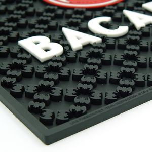 Tapis de bar personnalisé 3D, en PVC, de forme carrée, pour station de service, logo, écologique, nouveau, - Product Image 3