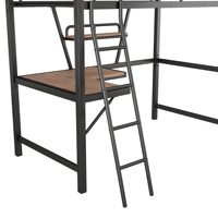 Lit superposé de haute qualité avec support en métal robuste
