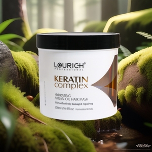 <span class=keywords><strong>Mascarilla</strong></span> <span class=keywords><strong>capilar</strong></span> de queratina para salón profesional que repara el cabello dañado Productos para el cuidado del cabello - Product Image 2