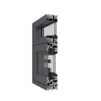 उच्च गुणवत्ता अछूता उच्च प्रदर्शन एल्यूमीनियम प्रणाली खिड़की दरवाजा घरेलू एल्यूमीनियम दरवाजे और खिड़कियां