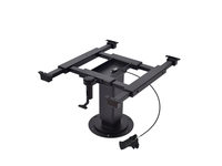 Kit de conversion de pieds de table de camping-car polyvalent en alliage d'aluminium Rotation à 360 ° Conception télescopique Pièces de carrosserie pour camping-car