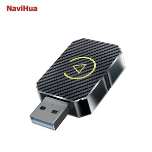 NaviHua Wireless Carplay AI Box Android Auto Multimedia Smart Wireless <b>Adapter</b> Upgrade iPhone IOS <b>Plug</b> and Play <b>USB</b> Type C - Product Image 3