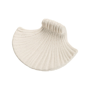 Porte-savon en céramique créatif en forme de coquille, plateau de bain moderne, nouveauté mignonne <span class=keywords><strong>pour</strong></span> salle de bain - Product Image 5