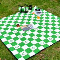 Tapis de pique-nique pliables, épais, imperméables, portables, légers, pour le camping en plein air, toutes saisons