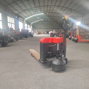 Transpaleta hidráulica automática a batería, transpaleta de servicio pesado, transpaleta eléctrica pequeña - Product Image 6