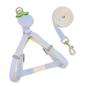 Cute Puppy <strong>Harness</strong> Vest Comfortable Dog <strong>Cat</strong> <strong>Harness</strong> Leash Pet <strong>Harness</strong> Set - Product Image 3