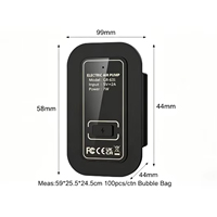 Pompe à vide intégrée 7,25 PSI, mini pompe à air électrique 81g, débit de 6L/min pour sacs de compression de voyage, sacs à dos sous vide, IPX5, plastique