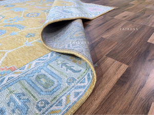 พรมขนสัตว์สไตล์เปอร์เซียโบราณแบบโอชัค ดีไซน์วินเทจ ทำมือ ขนาดสั่งทำได้ หรูหรา ทันสมัย ซักได้ ไม่ลื่น - Product Image 5