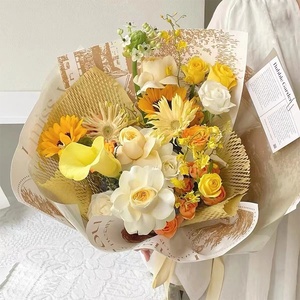Papel de Envolver para Flores, Papel Kraft, Malla de Nido de Abeja para Empaquetar Ramos, Arte Floral, Venta al por Mayor - Product Image 2