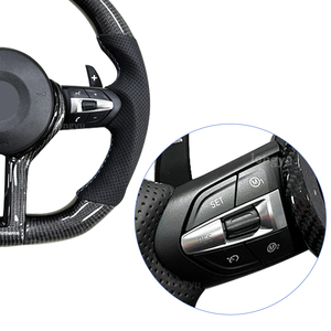 Volante de Fibra de Carbono Negra para BMW F40 F40 140i 130i 120 125 128 130 135 I 123 d M135 M135i M140i <span class=keywords><strong>M140</strong></span> - Product Image 5