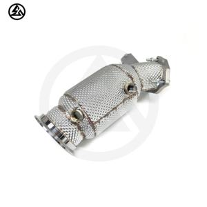 Tubo de escape CSZ para <span class=keywords><strong>Porsche</strong></span> <span class=keywords><strong>Macan</strong></span> 95B 2,0 T 2020-2023 tubo recto con escudo térmico - Product Image 2