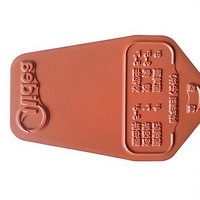 Placa de Borracha de Silicone Elástica Antiaderente Resistente a Altas Temperaturas para Processamento de Estampagem a Quente e Gravação de Padrões