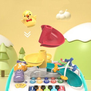 Jouets électroniques pour enfants en gros : Clavier à 5 touches, piano, instruments de musique, jouets de table d'activités pour bébés - Product Image 2