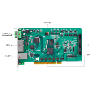 ZMOTION PCI464 64-Achsen-Bewegungssteuerungskarte Kunststoff-Vision-Bewegungssteuerungs-Daten erfassung für die Bildschirm ausgabe von Mobiltelefonen - Product Image 3