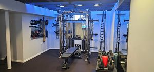 Power Rack Integrierte Funktionale Edelstahl-Maschine - Latzug, Low Row, Smith Cable Crossover mit Doppeltem Gewichtsstapel - Product Image 2