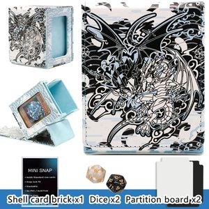 Boîte de rangement pour cartes à collectionner en cuir de qualité supérieure, pour 100+ cartes Magic TCG, boîte de présentation Commander, vente en gros - Product Image 5