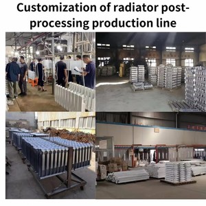 Machine de moulage sous pression automatique à deux cavités Longhua HPDC 1000T, ligne complète de fabrication de radiateurs métalliques de 600 mm de diamètre central - Product Image 2
