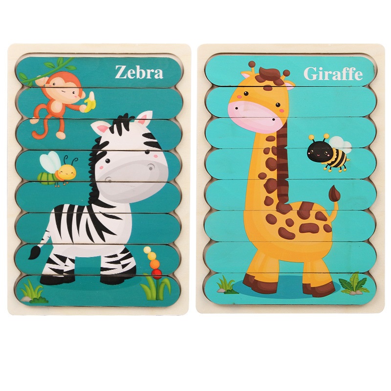 Zèbre + girafe