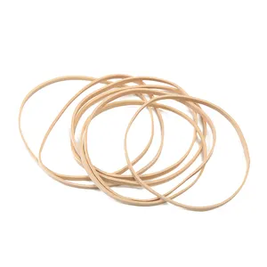 PAPER BOX packed Natural high quality color rubber band for stationery