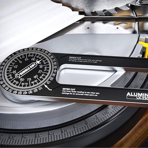 Aluminum Protractor LX-230 360 Degree Angle Ruler For Miter Saw Woodworking - Product Image 4